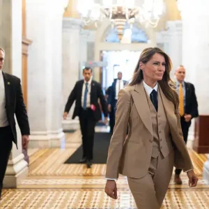 Melania Trump Turns Heads in Chic Leopard-Print Coat at Women of Courage Awards Melania Trump Turns Heads in Chic Leopard-Print Coat at Women of Courage Awards