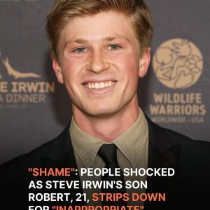 Steve Irwin’s Son Robert Strips Down for… Steve Irwin’s Son Robert Strips Down for…