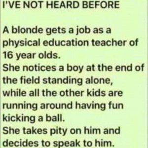 A Blonde Moment to Remember