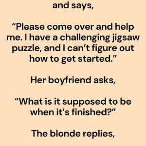 A Blonde’s Call to Her Boyfriend A Blonde’s Call to Her Boyfriend