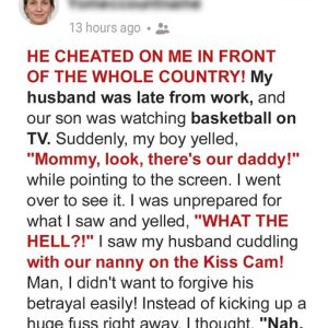 Woman Sees Husband with Their Nanny Woman Sees Husband with Their Nanny