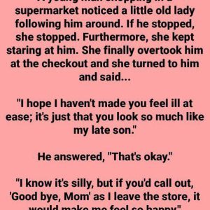 Young Man Notices A Lady Following Him Young Man Notices A Lady Following Him