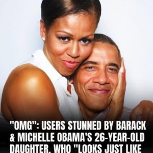 Barack and Michelle Obama’s Daughters Are All Grown Up Barack and Michelle Obama’s Daughters Are All Grown Up