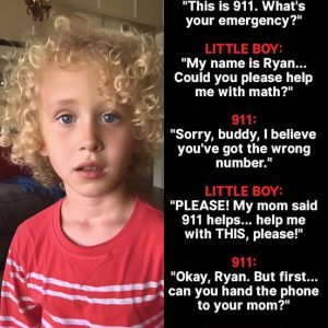 Boy Calls 911 to Ask For Help with Math, Cops Soon Realize He Needs Real Help Boy Calls 911 to Ask For Help with Math, Cops Soon Realize He Needs Real Help