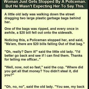 WOMAN GET STOPPED BY.. WOMAN GET STOPPED BY..