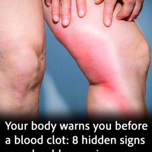 Your body warns you before a blood clot: 8 hidden signs you should never ignore Your body warns you before a blood clot: 8 hidden signs you should never ignore
