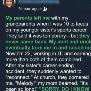 Abandoned for My Sister: 12 Years Later, My Parents Came Back at Christmas