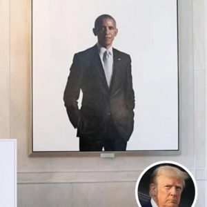 White House Sparks Outrage After Swapping Obama’s Official Portrait With This New Painting White House Sparks Outrage After Swapping Obama’s Official Portrait With This New Painting