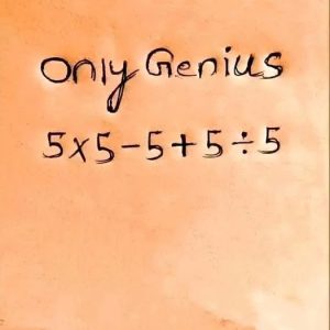 Only Geniuses Can Solve This Math Puzzle in 10 Seconds Only Geniuses Can Solve This Math Puzzle in 10 Seconds