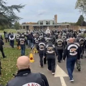 A Funeral, Fifty Bikers, and the Kindness That Changed My Life