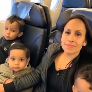 Millionaire Insults Mother of Three in Business Class — Then the Pilot’s Announcement Stuns Everyone