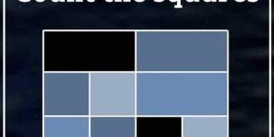 How Many Squares Can You Spot?
