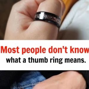 The Hidden Meaning Behind Thumb Rings The Hidden Meaning Behind Thumb Rings