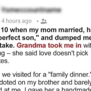 She Gave Me Away at Ten — But Grandma Saved My Life