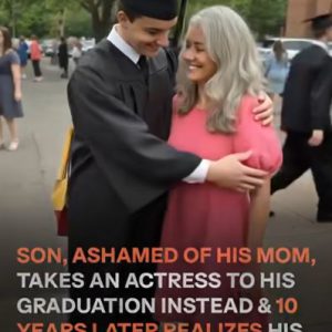 Ashamed of His Mother, Son Invites Another Woman to His Graduation — A Lesson He’d Never Forget