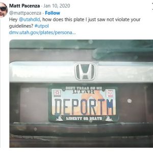Mom of four has vanity plate for 15 years – DMV rules inappropriate and demands she surrender it