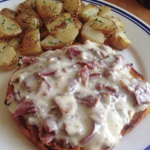 Creamed Chipped Beef on Toast