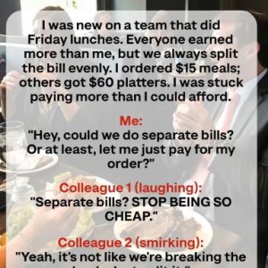 Tired of Always Paying More? How I Turned the Tables on My Greedy Colleagues