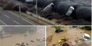 Reports here, unbelievable earthquake with large magnitude tsunami warning just