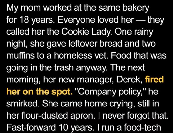 She Was Fired for Kindness — Years Later, I Made Sure Justice Was Served