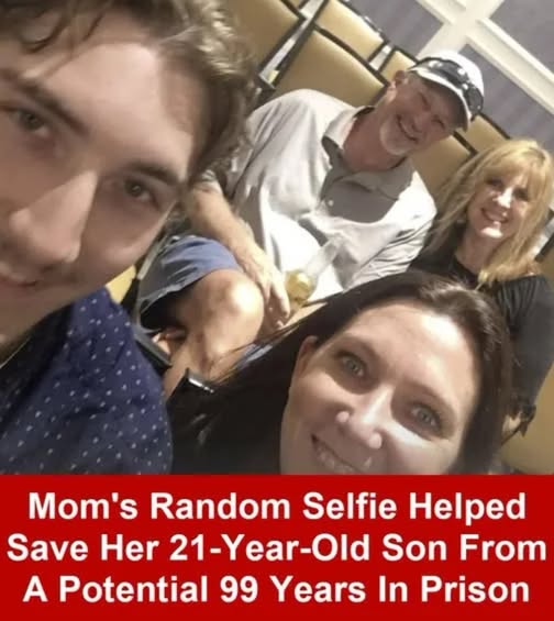 Selfie taken by mom saves son from 99 years in prison