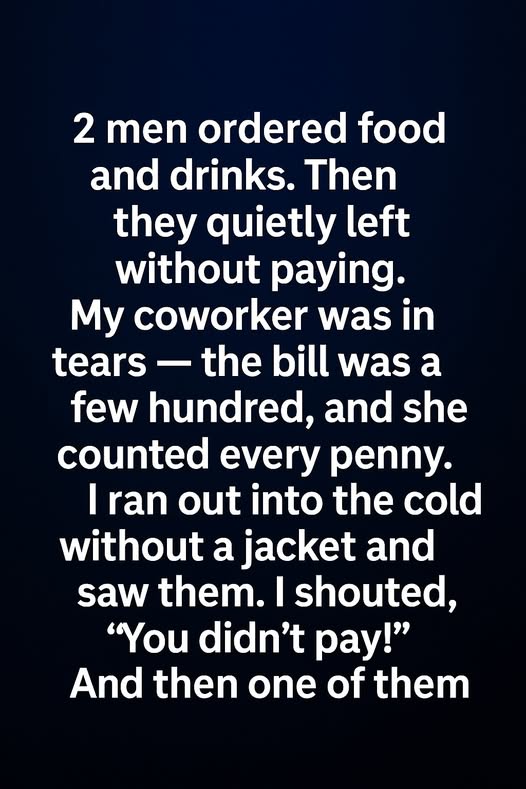 They Walked Out Without Paying—But the Story Wasn’t What It Seemed