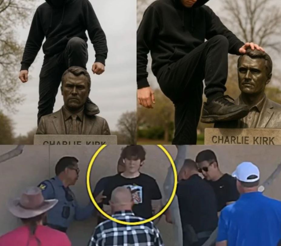 Man Arrested After Disturbance at TPUSA Memorial Site