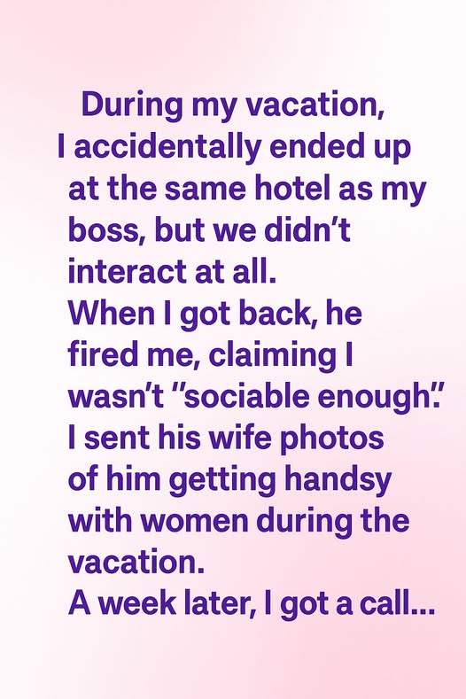 Fired on Friday, Back by Monday: The Twist No One Saw Coming