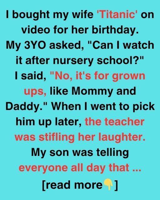 My Son Told His Teacher We Were Watching a ‘Grown-Up Movie’… The Truth Was Priceless