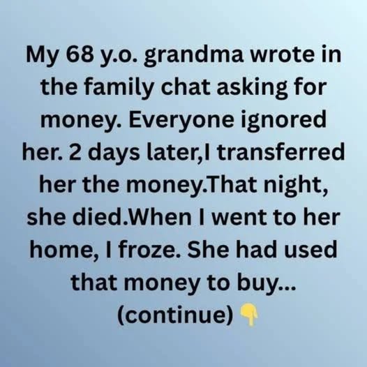 WHAT MY GRANDMA BOUGHT BEFORE SHE PASSED AWAY!