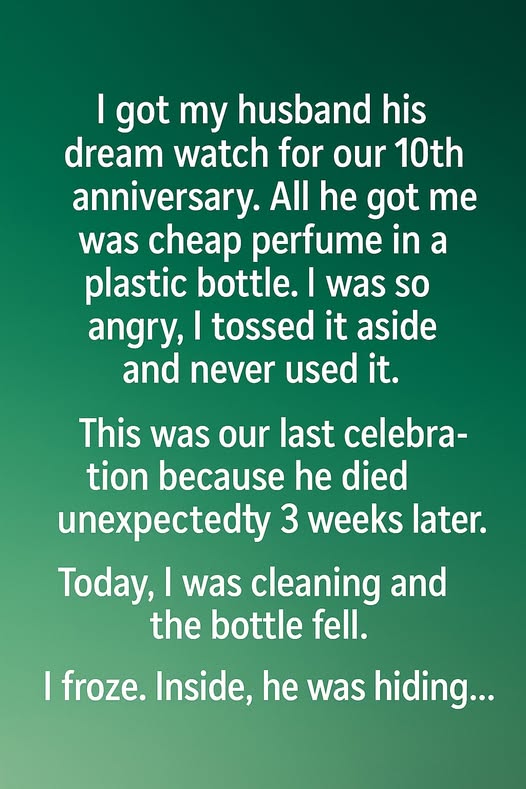 The Perfume I Threw Away Held a Secret I Discovered Too Late