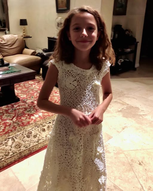 I Crocheted My 10-Year-Old Daughter a Maid of Honor Dress for My Wedding – What My Future MIL Did Was Unforgivable