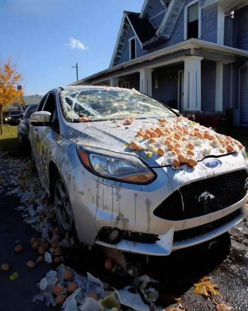 My Neighbor Egged My Car for Blocking the View of His Halloween Display – so I Prepared a ‘Surprise’ He Won’t Forget