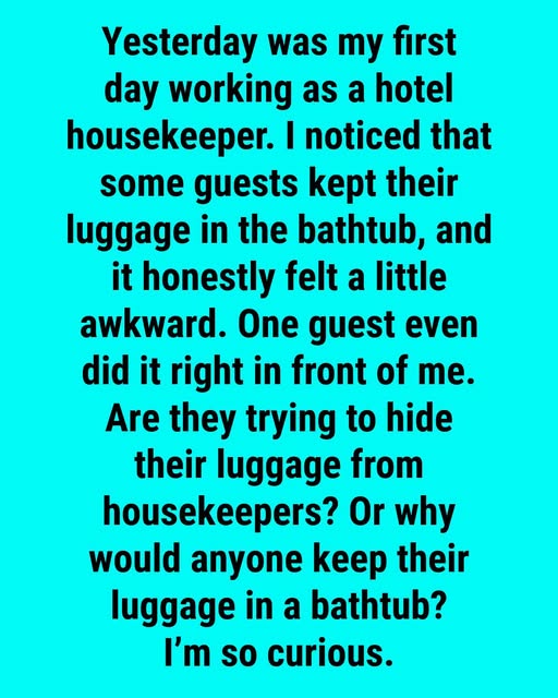 Why Some Travelers Secretly Keep Their Luggage in the Bathtub