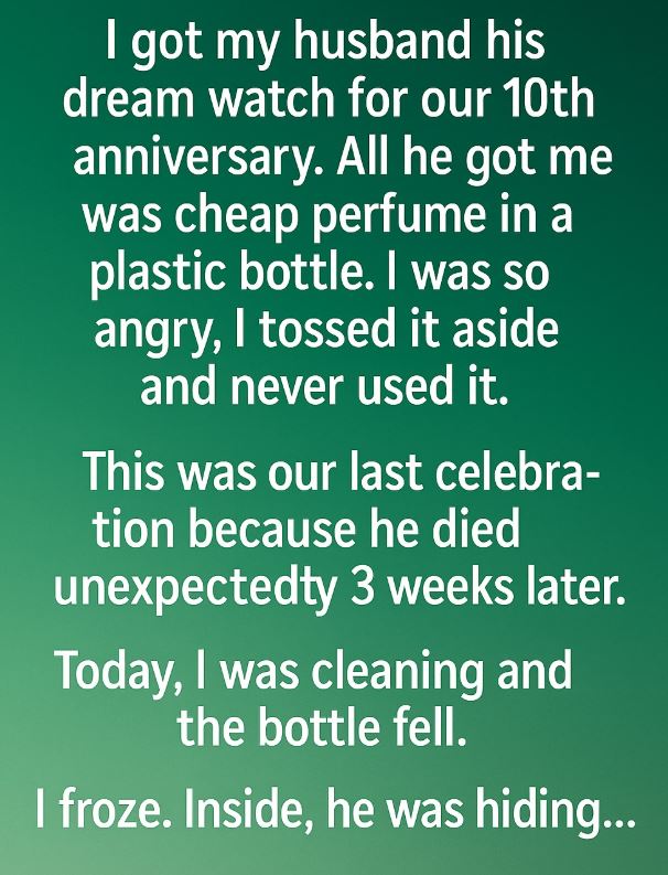 I Tossed an Old Perfume Bottle—Then Realized It Held the Truth About My Husband’s Affair
