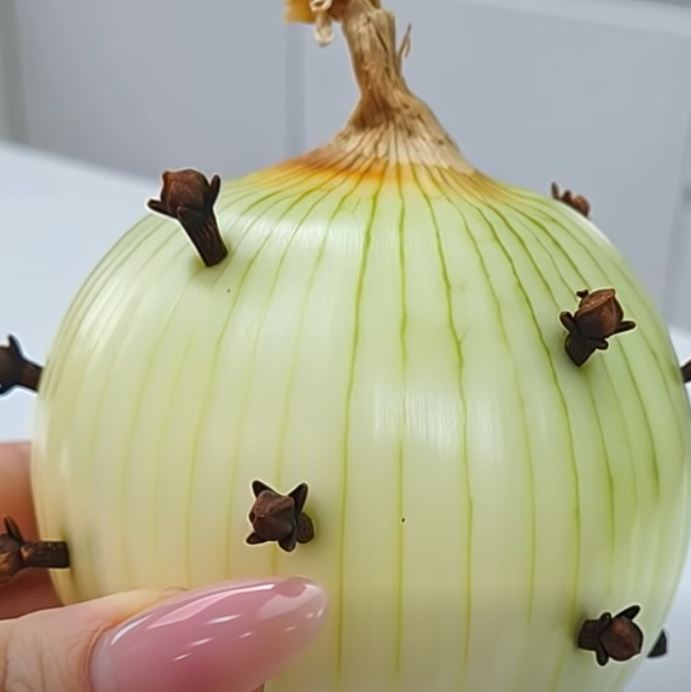 My Grandmother’s Secret Kitchen Trick: Why She Always Poked Cloves into an Onion Before Cooking