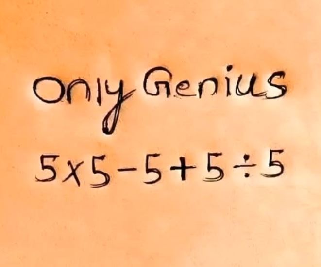 Only Geniuses Can Solve This Math Puzzle in 10 Seconds!
