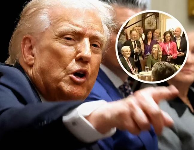 Donald Trump Addresses Unexpected Situation During White House Meeting