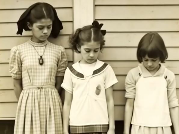Three ladies snap a picture together, A century later, researchers take a closer look and are totally blown away!