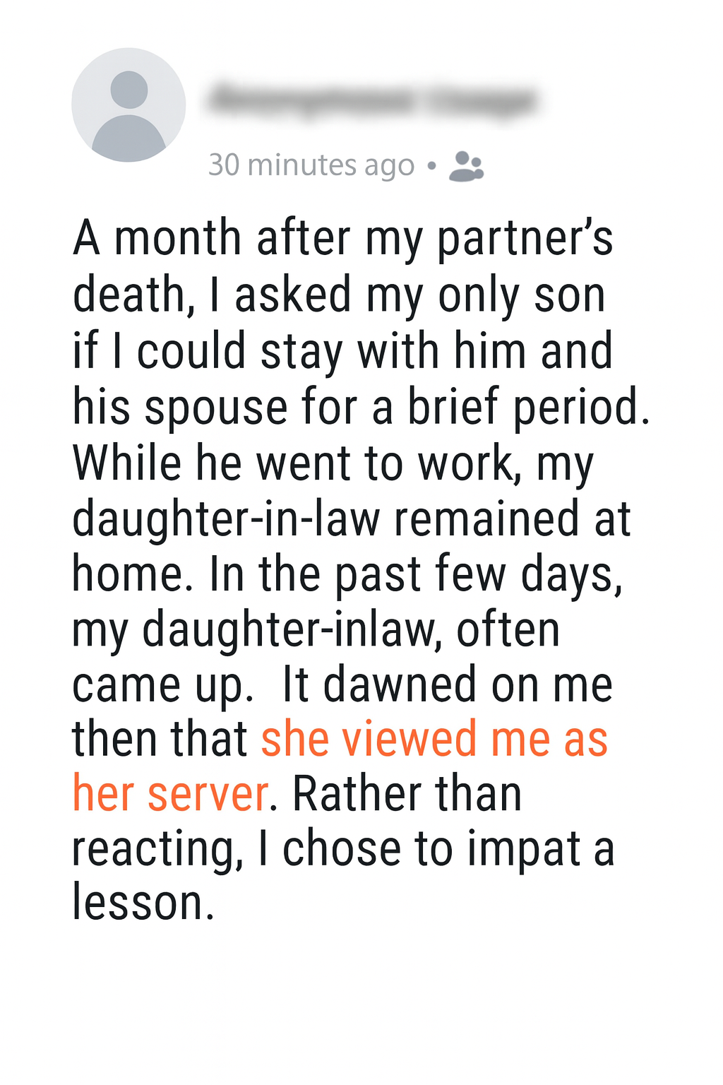 This Christmas, My Daughter-in-Law Learned I’m Not Her Servant