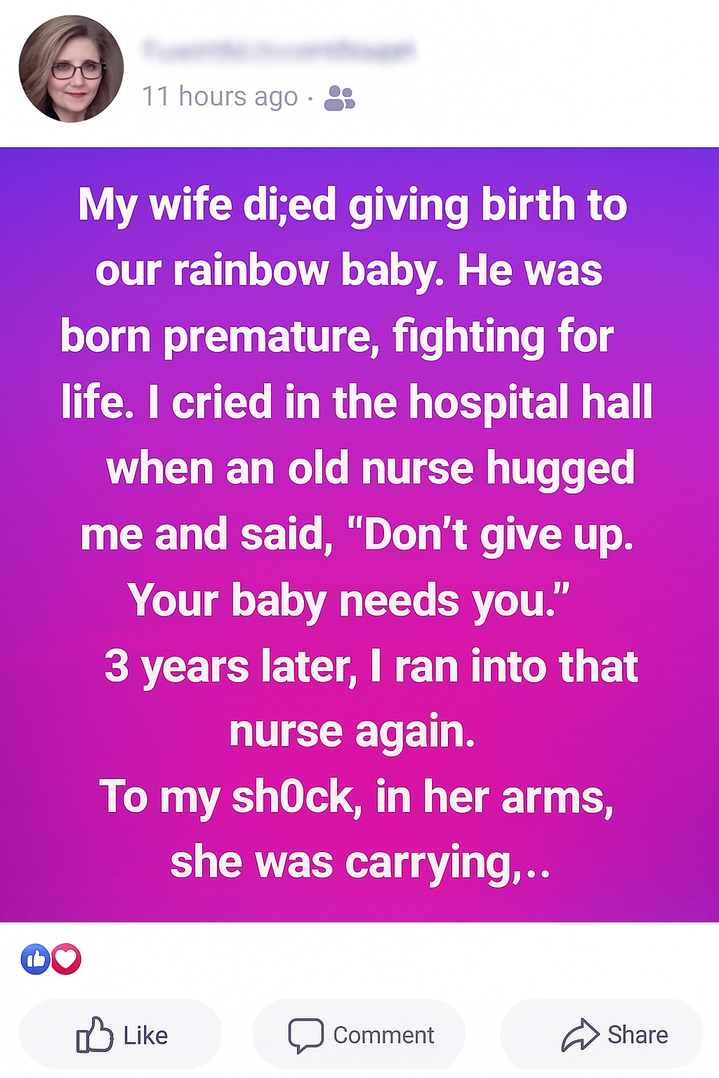 The Nurse Who Gave Us Strength When We Needed It Most