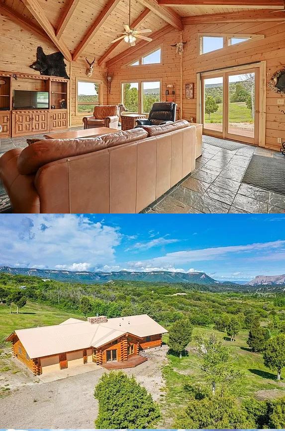 Tranquil Cabin Nestled Below Lone Cone Mountain