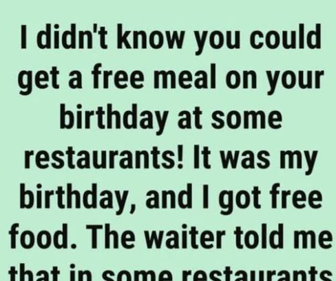 Celebrate Your Birthday with Free Eats — Top Restaurant Giveaways