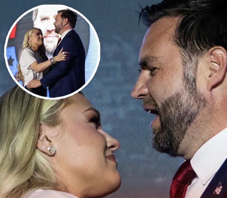 The Meaning Behind Erika Kirk and JD Vance’s Supportive Hug at Public Event