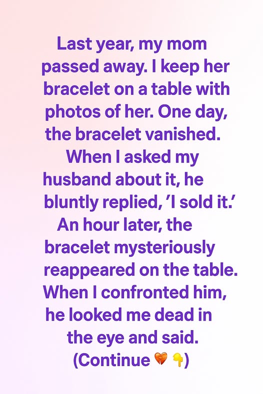 I Never Expected a Bracelet to Teach Me What Love Really Means