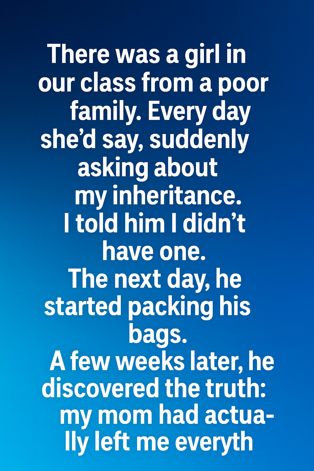 I Packed an Extra Lunch in School—It Changed My Life