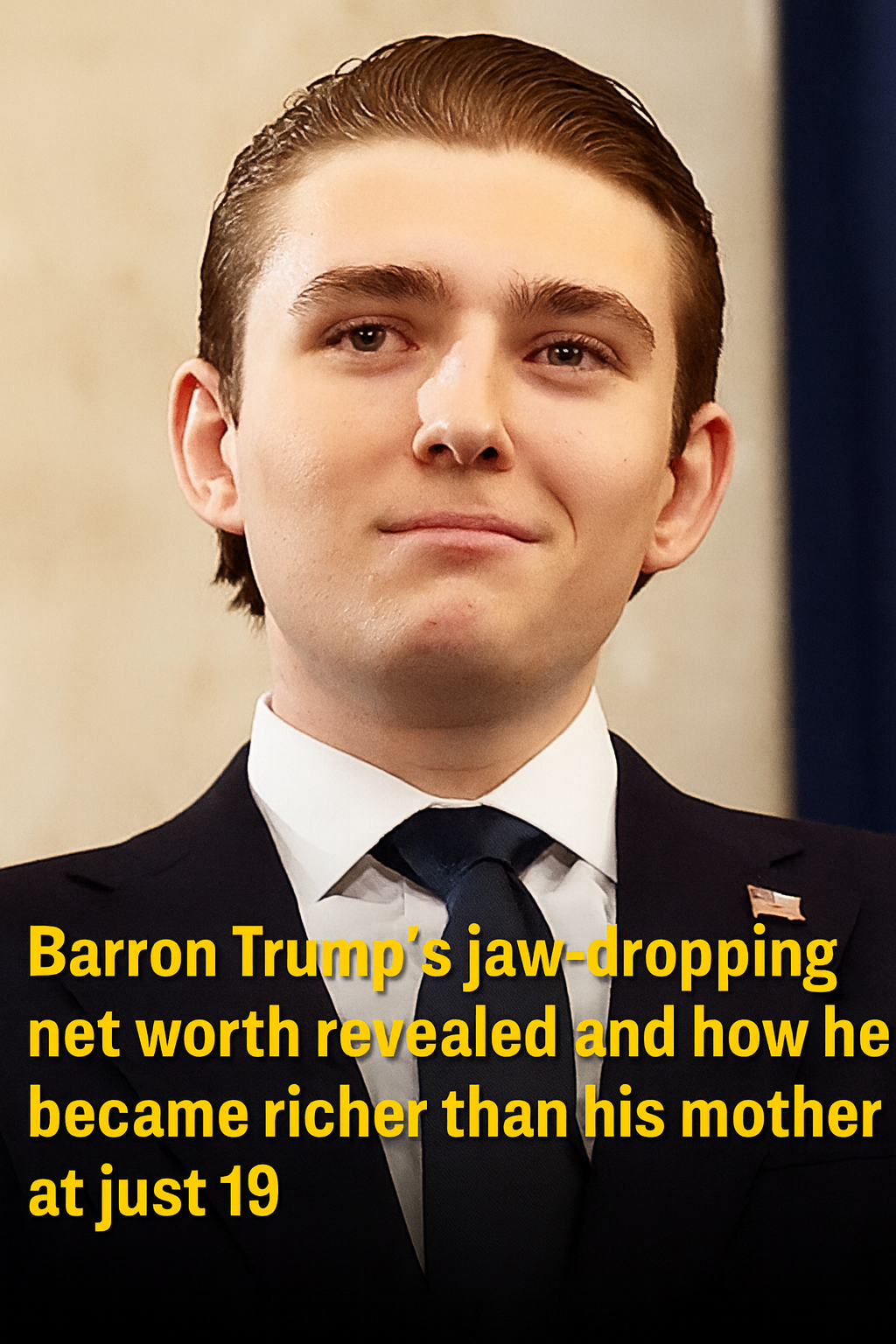 How Much Is Barron Trump Really Worth? Here’s What the Media Has Reported