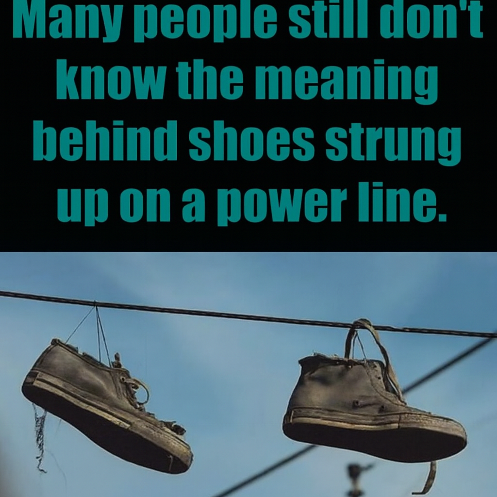 Why Shoes Are Hung on Power Lines — The Hidden Meaning
