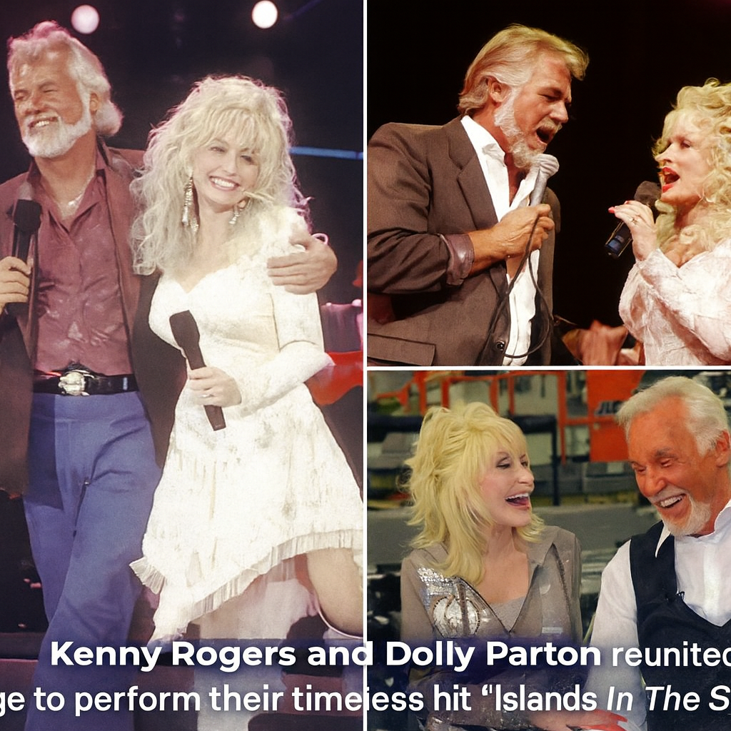 Kenny Rogers & Dolly Parton’s Emotional Reunion: A Stunning Live Rendition of “Islands in the Stream” After 15 Years