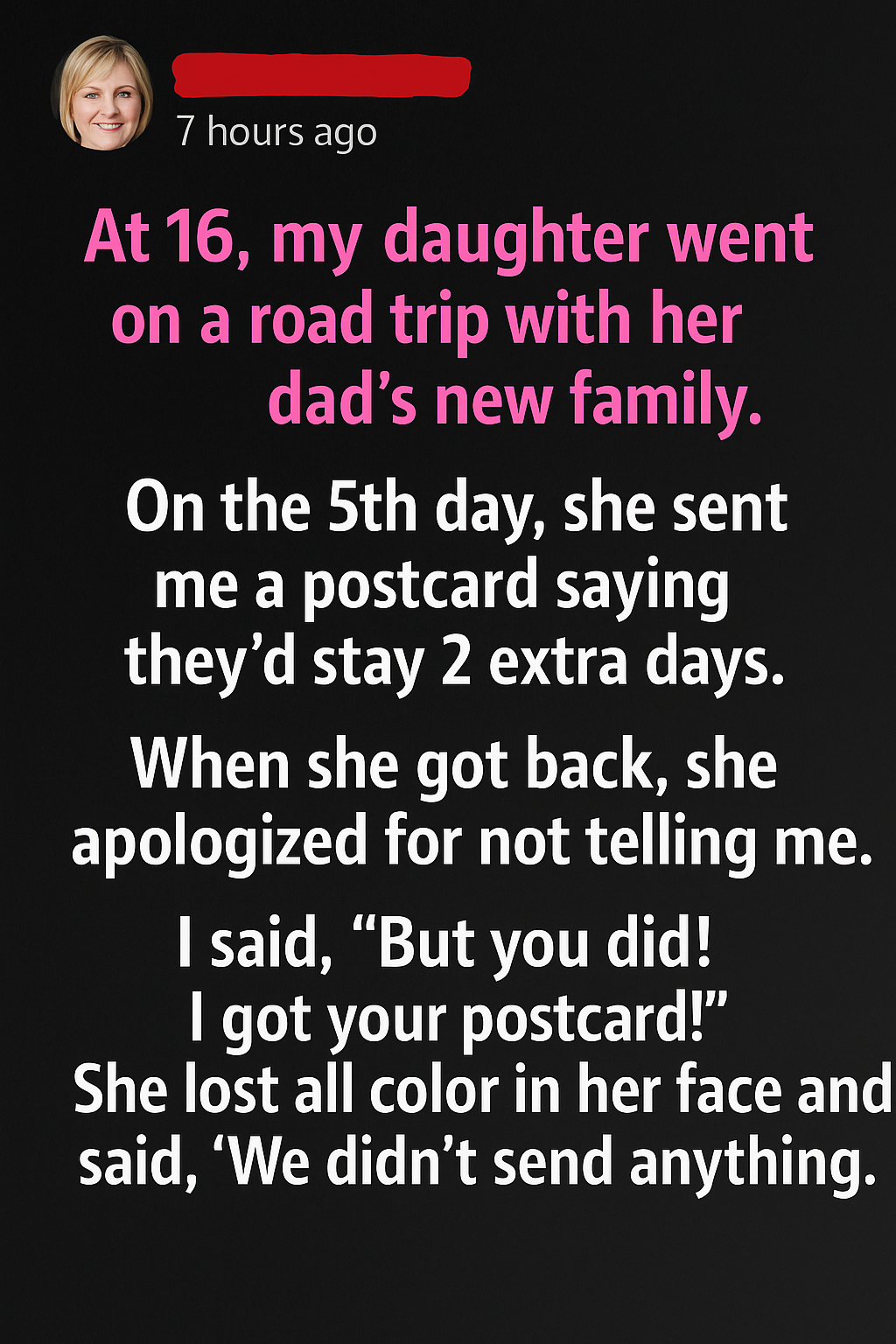 We Got a Postcard While My Daughter Was Away — The Story Behind It Took Us by Surprise